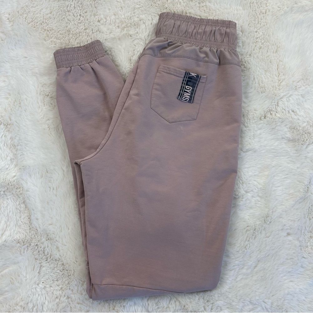 Gymshark Pink/taupe Revival Joggers, S